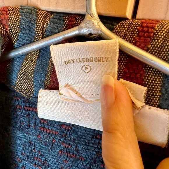 Vintage Daniel K. Embroidered Patchwork Look Tapestry Jacket Size Large - Picture 7 of 16